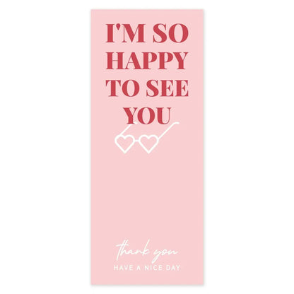 20-50Pcs Thank You Stickers Waterproof Seal Labels 6*15 Cm Packaging Stickers for Small Business Gift Decorate Stickers Supplies