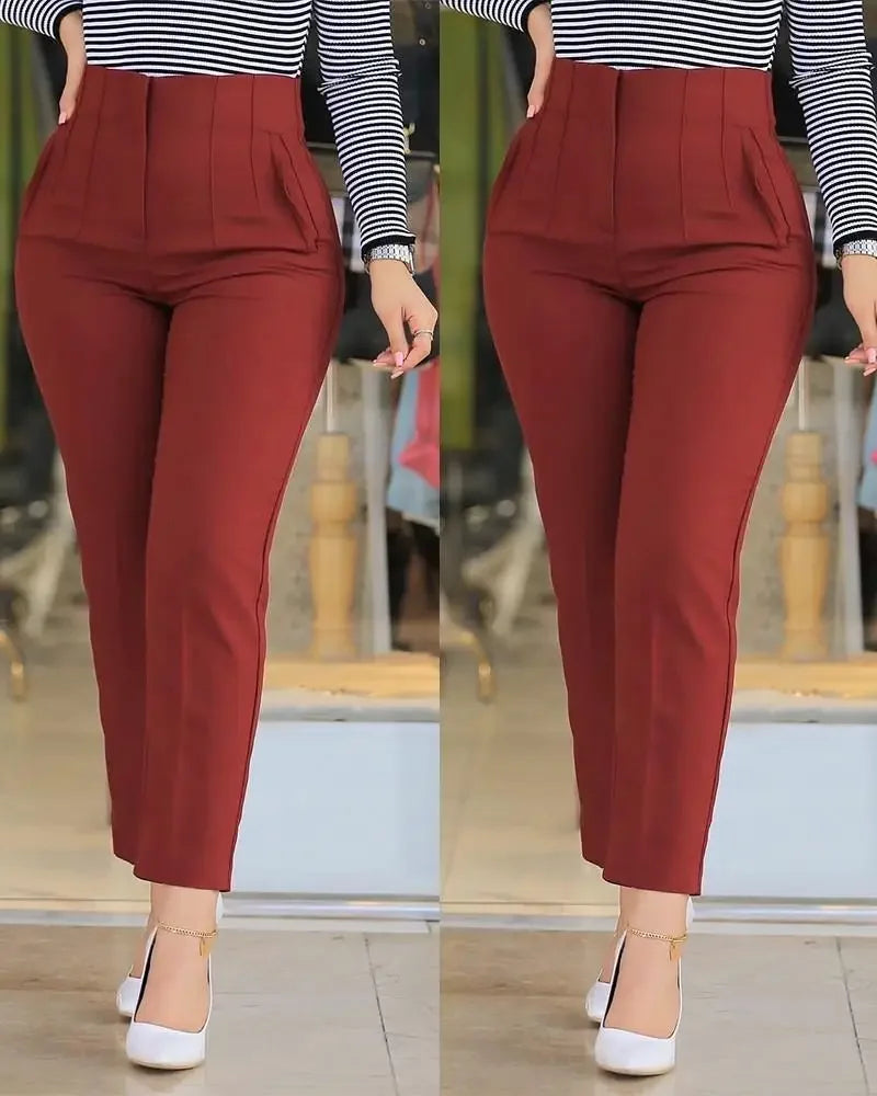 Casual Fashion Women's Pants 2025wish New Arrival Independent Station Comfortable Fit Long Trousers for Ladies