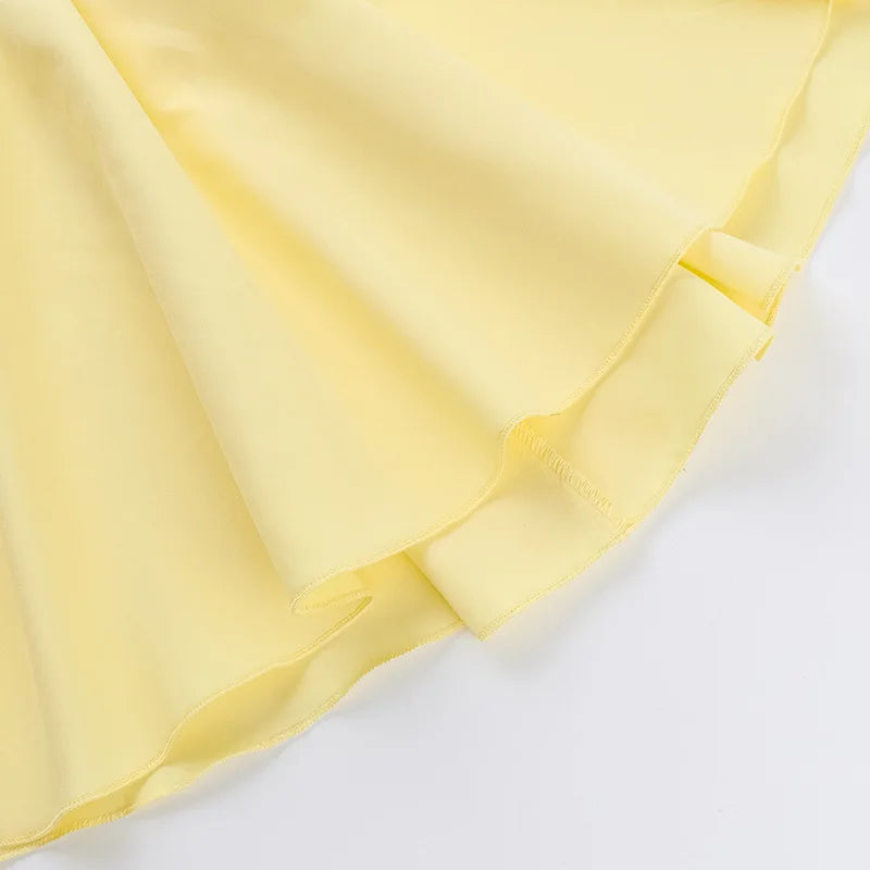 Summer 2025 new waist cinching slimming short skirt sexy suspender A-list dress for women