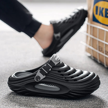 Summer Men Clogs Sandals Platform EVA Slippers High Quality Shoes Men's Sports Sandals Beach Outdoor Sandals Men Summer Shoes