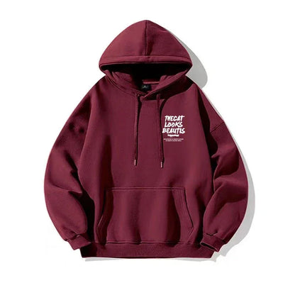 2024 Leisure Street Clothing Hoodie Fashion Hoodie Men's Comfortable Fashion Hooded Sweatshirt Hip Hop Street Clothing Y2K Sweat