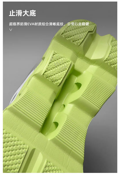 Spring Ultralight Men's Running Shoes Breathable Platform Casual Sneakers Man Outdoor Athletic Gym Tennis Shoes