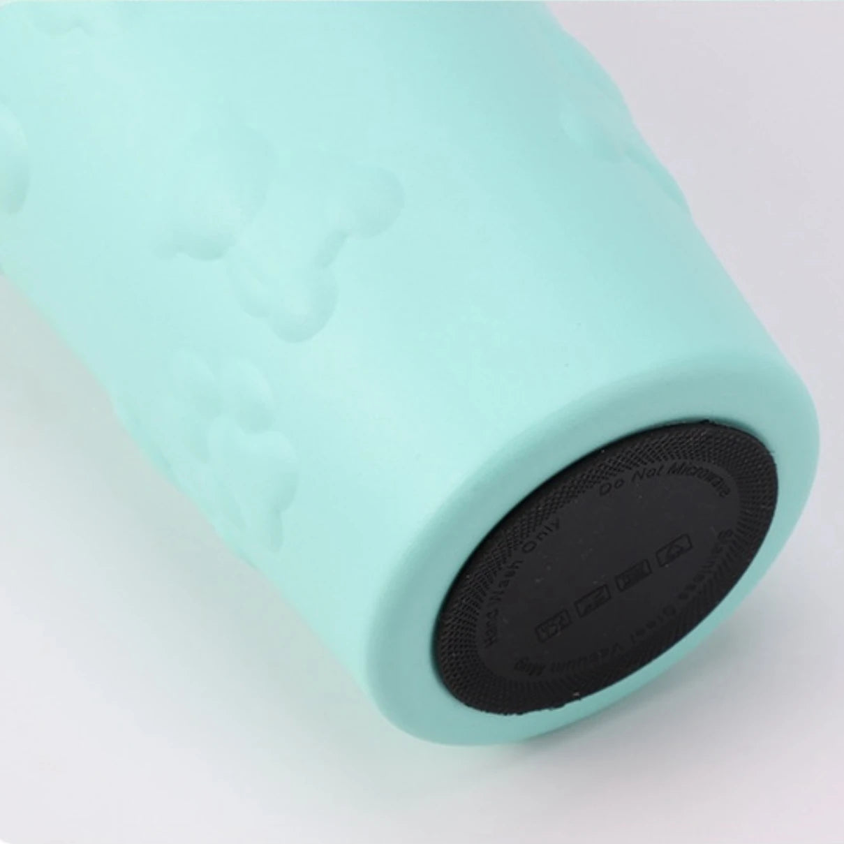 600ml Cute Bear 304 Stainless Steel Coffee Thermos Double Wall Vacuum Insulation with Straw Outdoor Water Bottle Car Cup