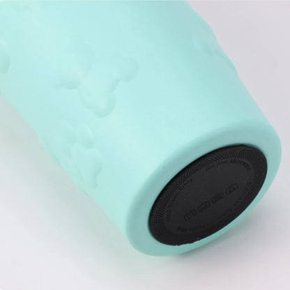 600ml Cute Bear 304 Stainless Steel Coffee Thermos Double Wall Vacuum Insulation with Straw Outdoor Water Bottle Car Cup