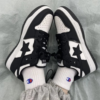 2024 New Spring Trend Brand Fashion Designer Women's Sports Shoes Flat Sneakers Casual Street Couple Shoes Skateboard Shoes