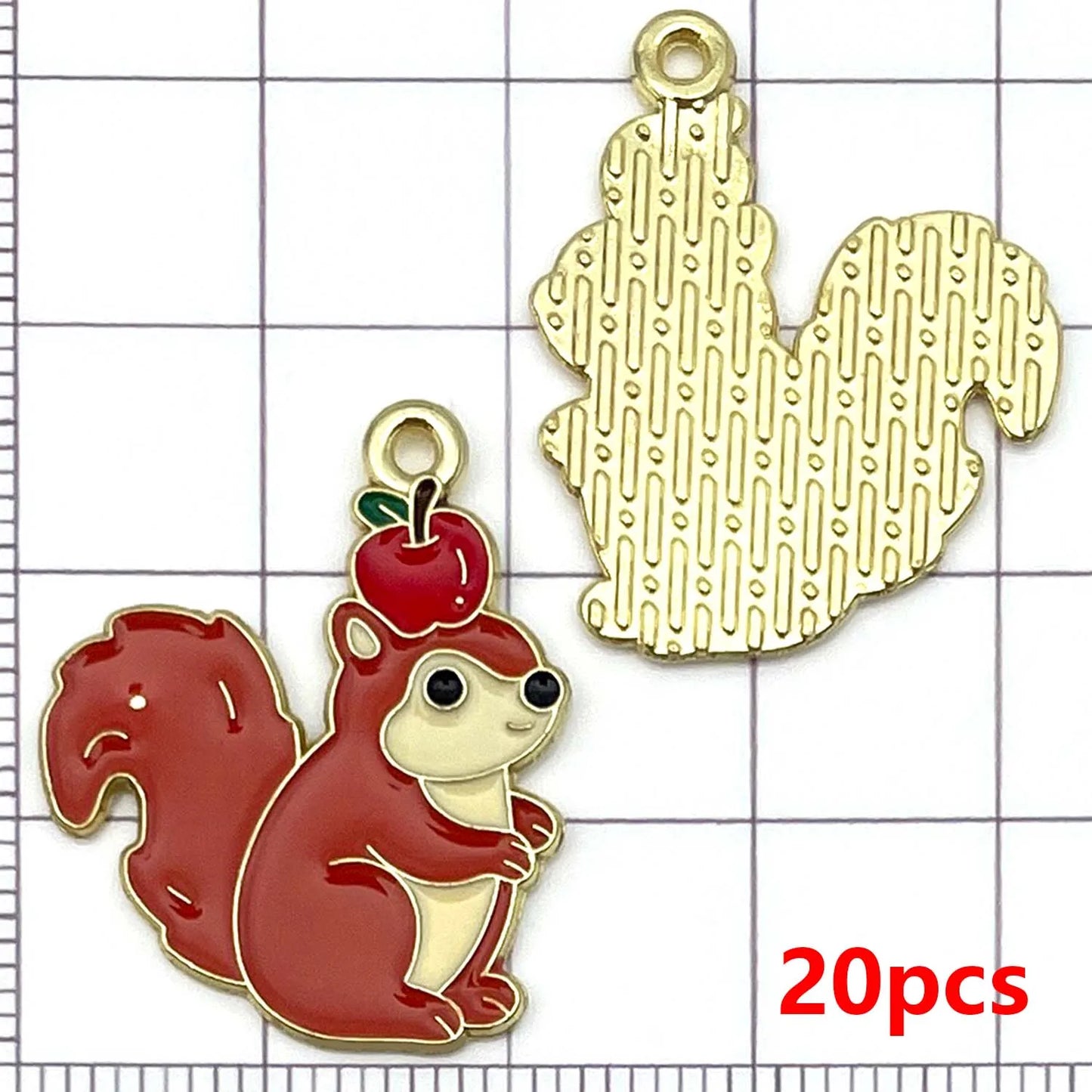 20pcs Thanksgiving Charms Alloy Turkey, Maple Leaf, Pine Cone, Scarecrow, Pumpkin Pendants for DIY Jewelry Making Accessories