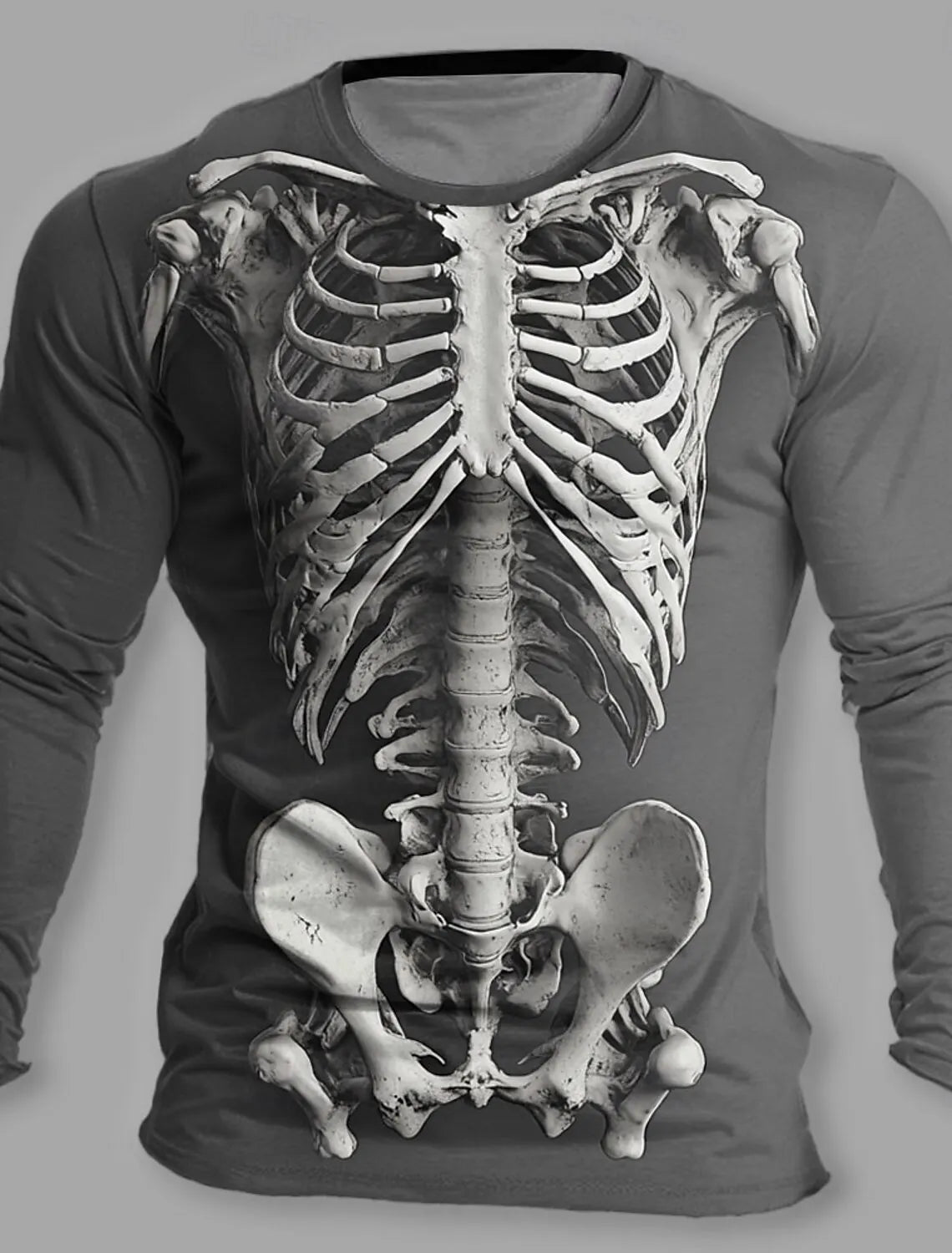 3D Print Anime Characters Long Sleeve T-Shirts For Men Autumn Fashion Men's O-Neck Sportwear Oversized  Pullover Men clothing