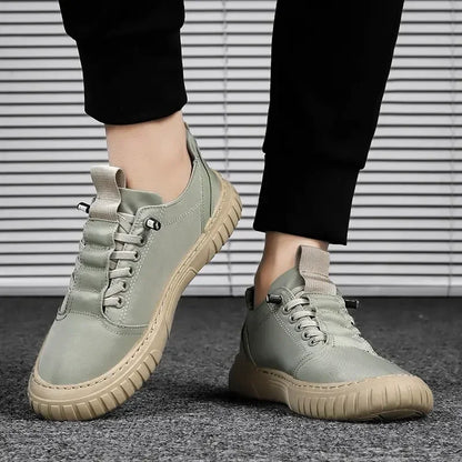 2025 Men Casual Shoes Breathable Black Sneakers Fashion Driving Walking Tennis Shoes for Male Skate Flats Zapatillas Hombre