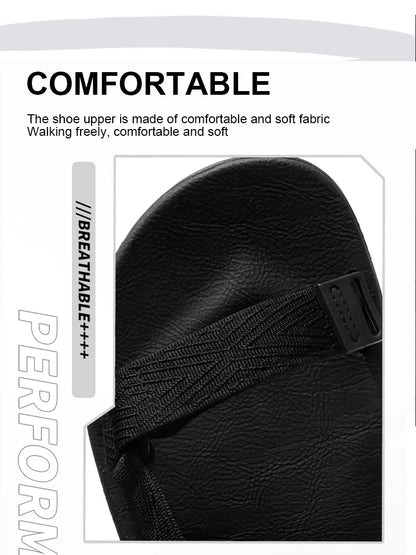Summer Outdoor Wadable Sandals Man Arch Support Yoga Mat Insole Gladiator Open Beach Slippers Antiskid Durable Flat Men Shoe