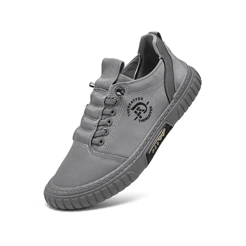 2025 Men Casual Shoes Breathable Black Sneakers Fashion Driving Walking Tennis Shoes for Male Skate Flats Zapatillas Hombre