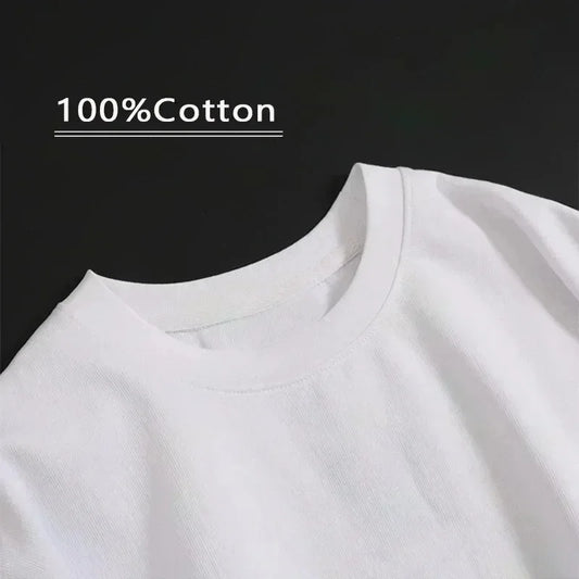 2025 New Summer Men's T-shirts High Quality Cotton Printed T-shirts Casual Street Fashion Tops