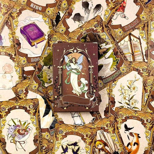 Cards Game 42 Pcs Beautifully Art Designed For Board Games and Tarot Reading,Family Party Playing Games Cards Giving Gifts