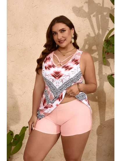 2024 Ruffle Tassel Bikini High Waist Swimsuit Women Plus Large Size Swimwear Female Bathers Bathing Swimming Swim Suit Beachwear