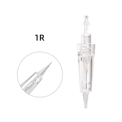 Borala 20Pcs Tattoo Needle Microblading Piercing Needles Pen Permanent Eyebrow Lip Makeup Cosmetics Tattoo Machine Accessories
