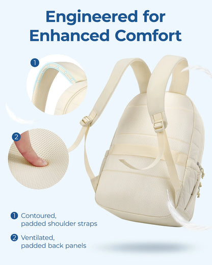 BAGSMART Women's Backpack School Bag for Girls Waterproof Large College Backpack Travel Backpacks Women Laptop Book bag