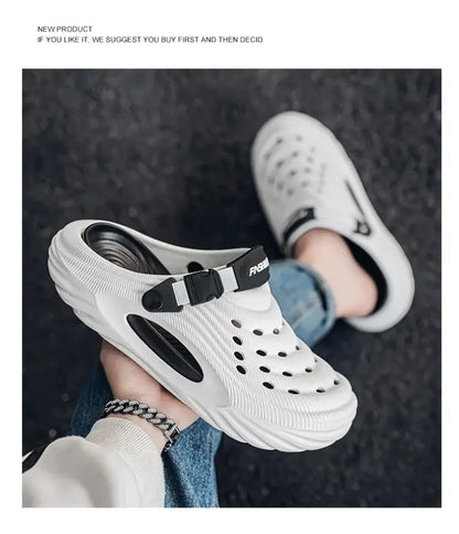 Summer Men Clogs Sandals Platform EVA Slippers High Quality Shoes Men's Sports Sandals Beach Outdoor Sandals Men Summer Shoes