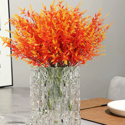 1/3/5/10/20Bunch Artificial Flower Plastic Lavender Autumn Fake Plant Home Table Outdoor Garden Wedding Decoration Thanksgiving