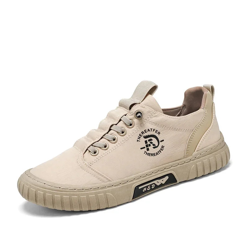 2025 Men Casual Shoes Breathable Black Sneakers Fashion Driving Walking Tennis Shoes for Male Skate Flats Zapatillas Hombre