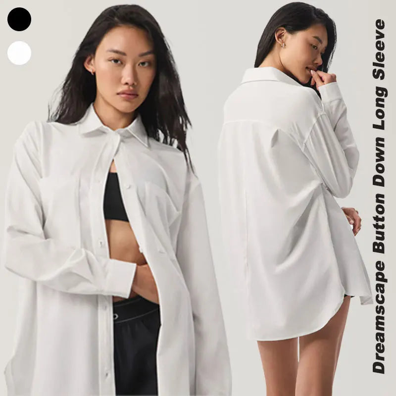 2025 AL Shirt Ladies Sport Fitness Sport Loose Comfortable pocket Shirt Jacket Fashion Versatile Summer Sun Protection shirt top
