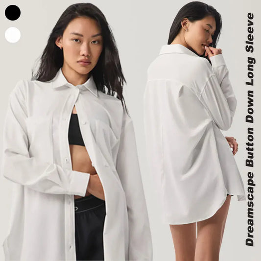 2025 AL Shirt Ladies Sport Fitness Sport Loose Comfortable pocket Shirt Jacket Fashion Versatile Summer Sun Protection shirt top