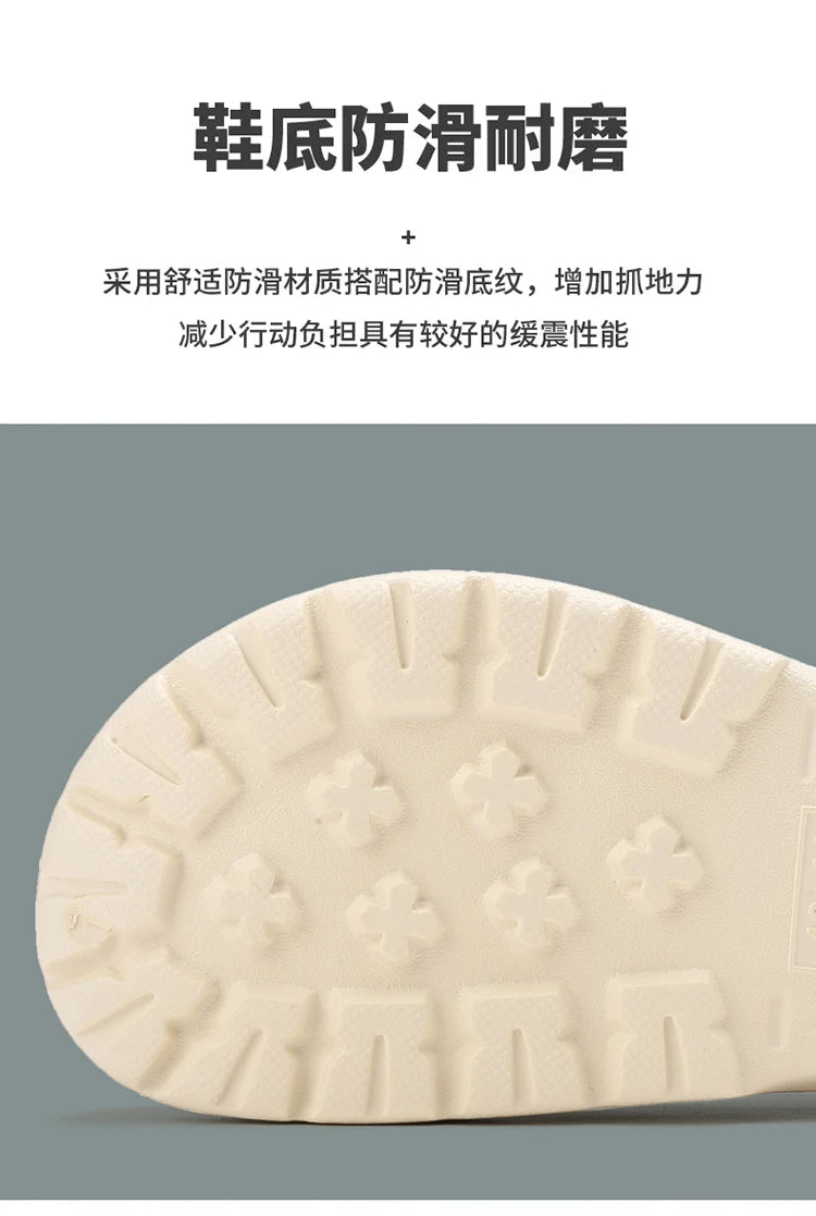 Summer Chef Shoes Anti Slip and Oil Proof Work Shoes Lazy Slippers Casual Trendy Slipper One Step Fashion Garden Shoes For Beach