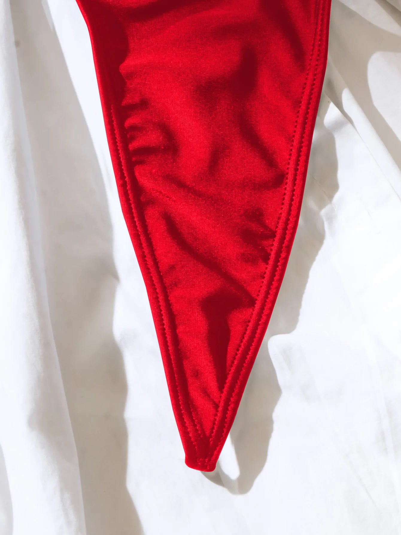 2025 New Triangle Tie-Front Sexy Bikini Two-Piece Swimsuit for Women
