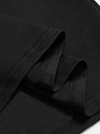 Summer men's 100% pure cotton casual sports loose and fashionable cartoon bear pattern printed round neck short sleeved T-shirt