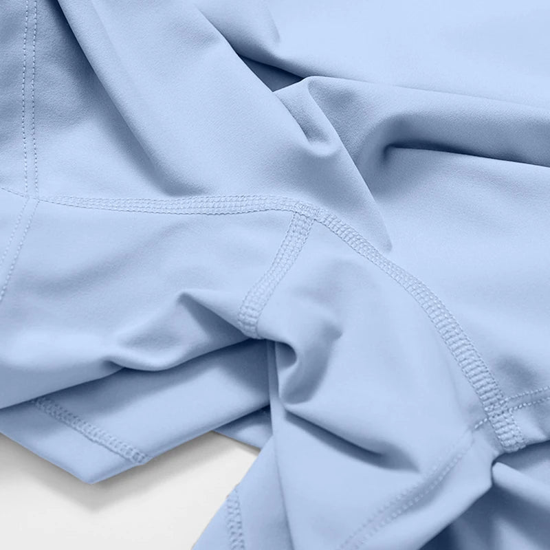 Sports Short Dresses Anti-Shine Breathable Women's Tracksuit Leisure Fitness Suits Running Golf Tennis Skirt Workout Clothing