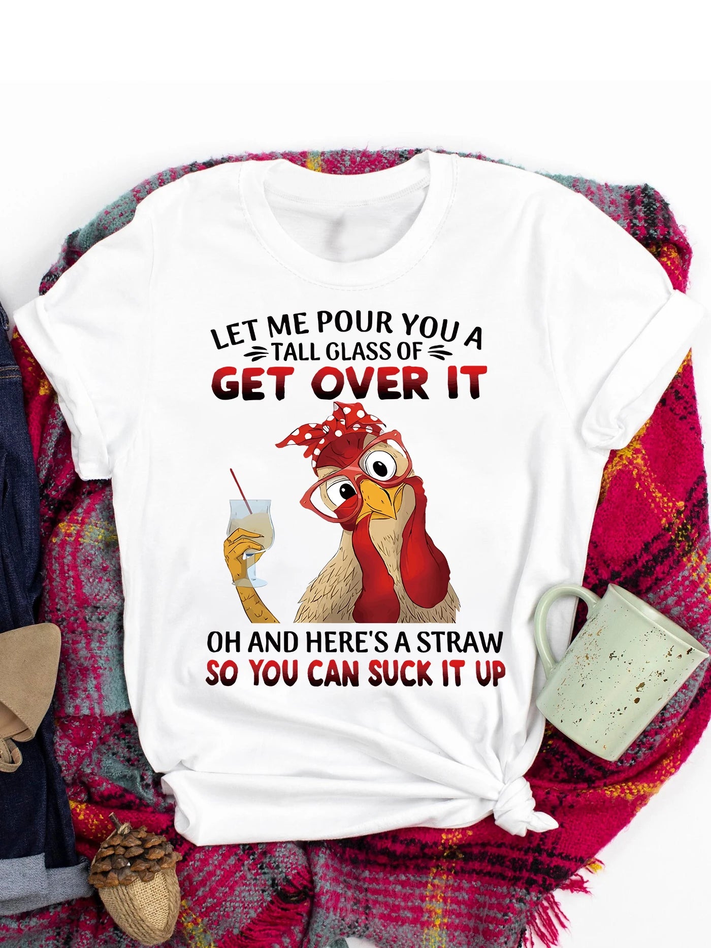 Spring and Summer Christmas Printed T-shirt, Casual Short Sleeve Round Neck T-shirt, Fashion Women's Clothing