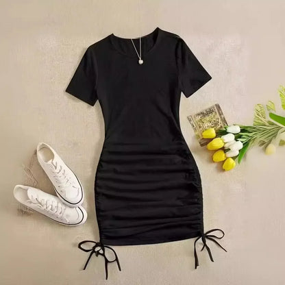 Amazon Spring Summer Cross-Border Dress High-End Sexy Fire Red Bodycon Skirt Direct From Manufacturer For Party Occasion