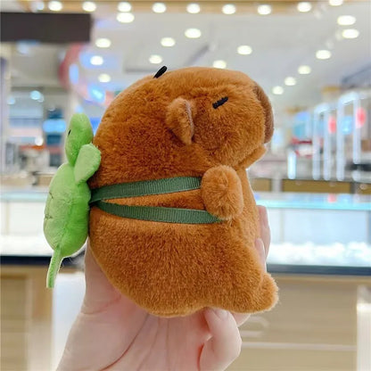 23cm Capybara Plush Simulation Capibara Anime Fluffty Toy Cute Doll Stuffed Animals Soft Doll Plush Christmas Thanksgiving Gift
