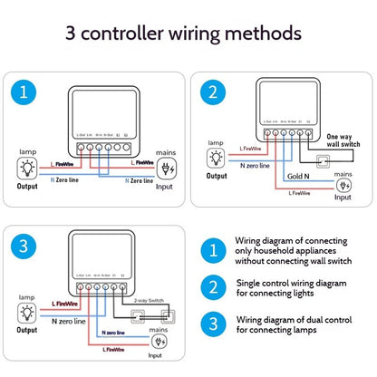 10 Pcs Smart Wi-Fi Switch Work With CozyLife APP Remote & Voice Control (Alexa/Google Home),16A Smart Wi-Fi Power Controller