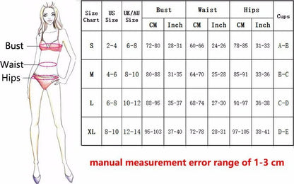 2025 Women's Sequins Micro Bikini Set Halter Backless Swimwear Sexy Low-Cut Swimsuit Push Up Thong Bathing Suit Monokini Biquini