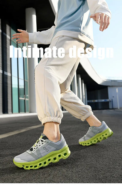 Spring Ultralight Men's Running Shoes Breathable Platform Casual Sneakers Man Outdoor Athletic Gym Tennis Shoes