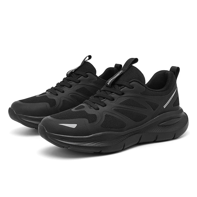 Unisex Summer Running Shoes Lightweight Men Women Fashion Sneakers Original Trainer Breathable EVA Elastic Lace Up Sports Shoes