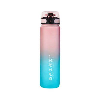 1 Liter Large Capacity Leak Proof Sports Water Bottle Colorful Plastic Cup Drink items Outdoor Travel Portable Gym Fitness Jugs