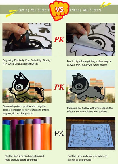 A hymn of thanksgiving Hebrew text vinyl home background wall inspirational language-modern home decoration  wall decor X-21