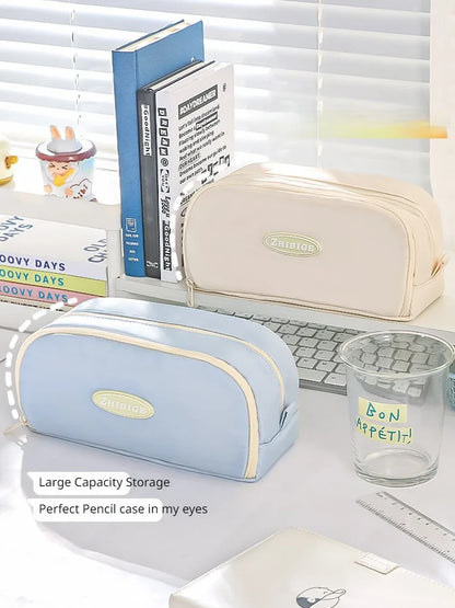 Stylish and Practical Pencil Bag with Large Capacity and Multiple Sections for Stationery Storage Pencil Case Back To School