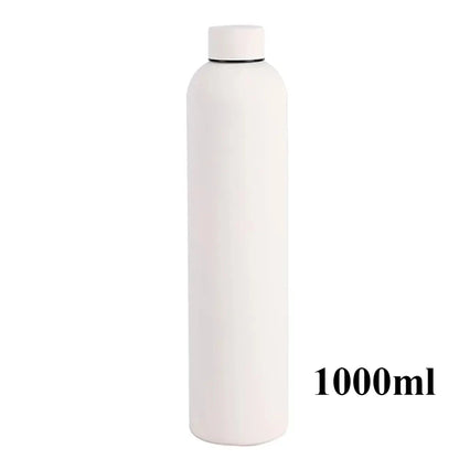 1000ML Double-Wall Stainless Steel Leak-proof Thermal Vacuum Flask Insulated Water Bottle Sports Coffee Straight Body Cup