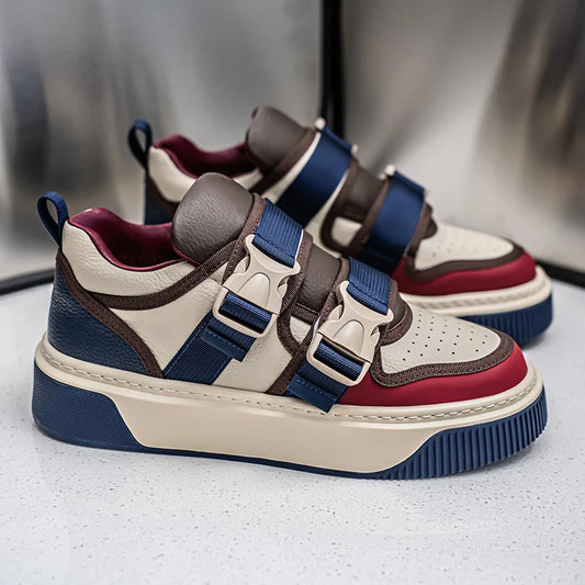 2025 New Versatile Casual Sports Board Shoes for Men, Trendy and Fashionable Thick Soled, Niche and Personalized Trendy Shoes