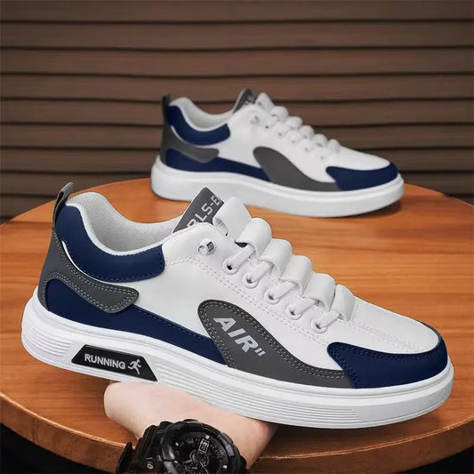 2025 Spring and Autumn New Men's Shoes Leather Low cut Fashion Trendy Running Sports Men's Casual Trendy Shoes