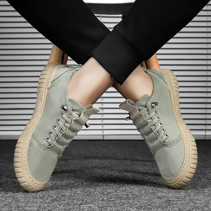 2025 Men Casual Shoes Breathable Black Sneakers Fashion Driving Walking Tennis Shoes for Male Skate Flats Zapatillas Hombre