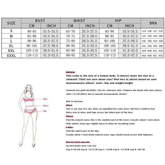 2025 New Bikini Set Bikinis Sexy Women Swimsuits Female Swimwear Bathing Suit Brazilian Swimming Suits Beachwear biquini Summer