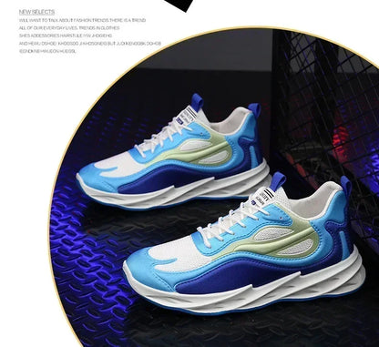 2025 summer new men's sports shoes Breathable comfortable casual shoes Men's fashion popular high quality sports shoes
