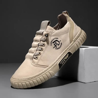 2025 Men Casual Shoes Breathable Black Sneakers Fashion Driving Walking Tennis Shoes for Male Skate Flats Zapatillas Hombre