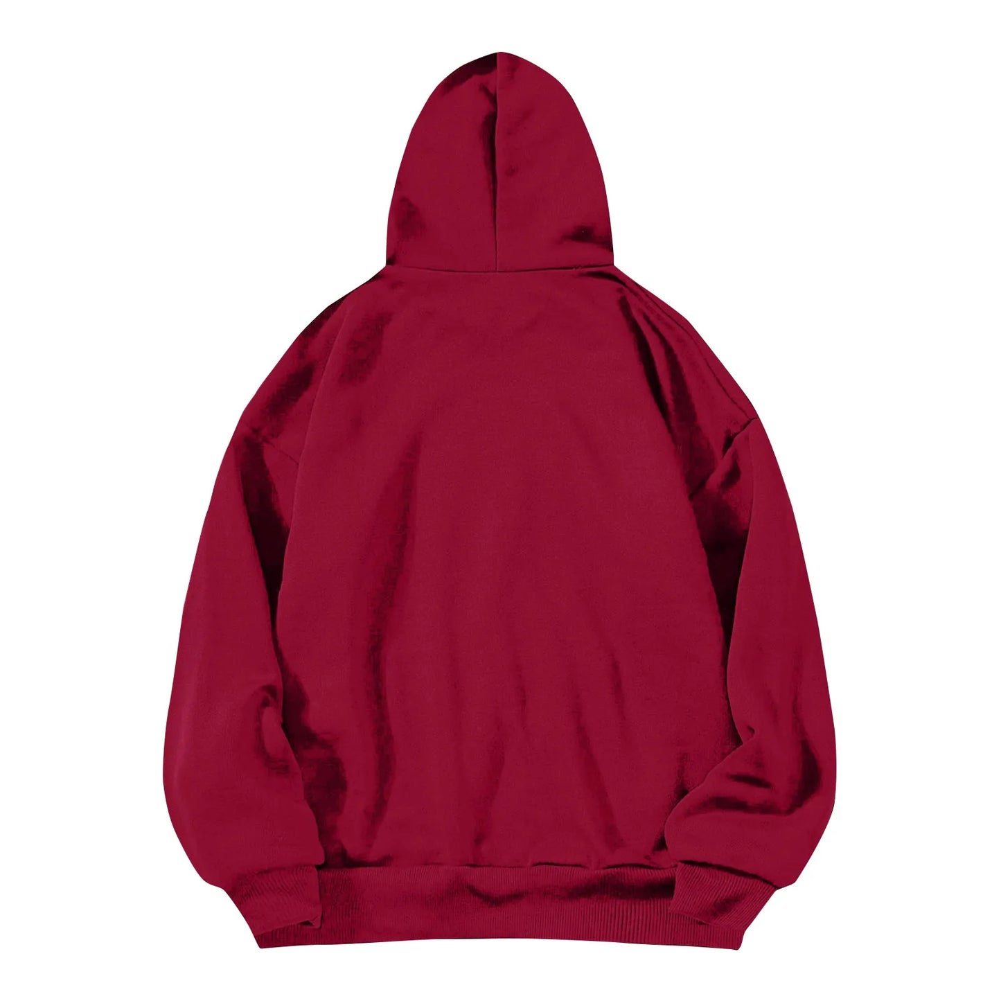 y2k Solid Minimalist Women's Hoodie, Long Sleeve With Pocket Casual Daily Wear 2024 Women Hoodies Autumn Sudadera de mujer