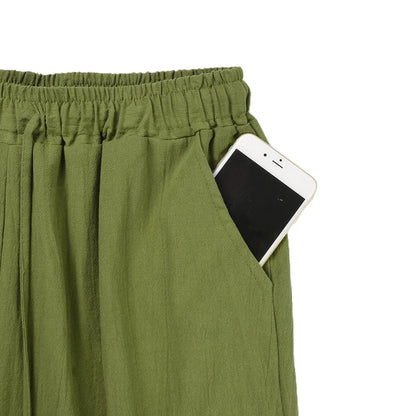 3XL 5XL Plus Size High Waist Long Pants for Women Clothing 2024 Summer Solid Casual Wide Leg Trousers Fashion Korean Female Clot