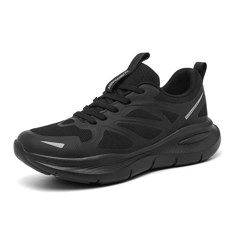 Unisex Summer Running Shoes Lightweight Men Women Fashion Sneakers Original Trainer Breathable EVA Elastic Lace Up Sports Shoes