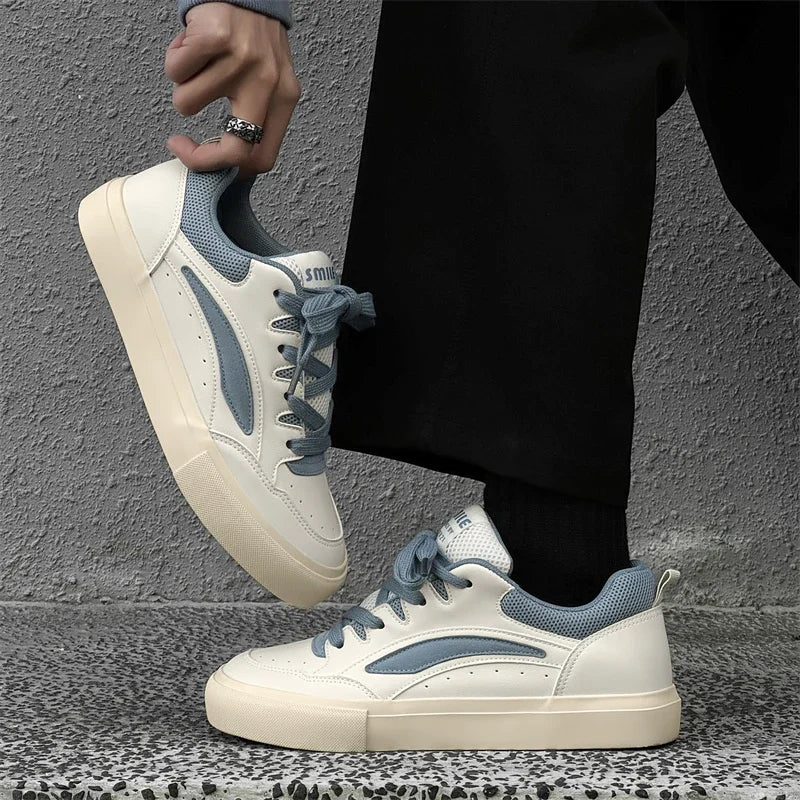 2025 Chunky Sneakers  Autumn Fashion Low Top Lace Up Running Shoes Comfortable Flat Casual Walking Shoes Tenis Masculino
