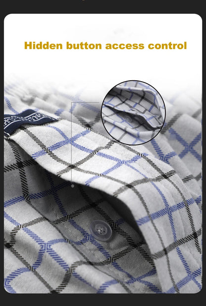 4pcs Male Arrow Pants Men Cotton Plaid Boxers Shorts Loose Mid-Waisted Men's Plus Size Underwear Homewear Comfortable Panties